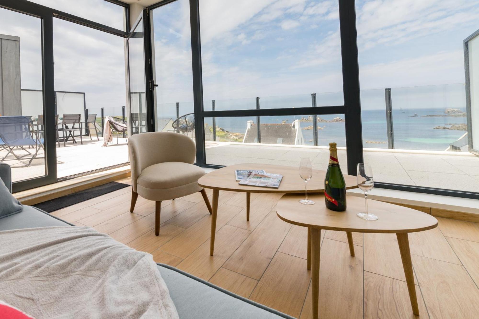 Ocean View - Luxueux T3 Avec Magnifique Vue Mer Porspoder Exterior photo