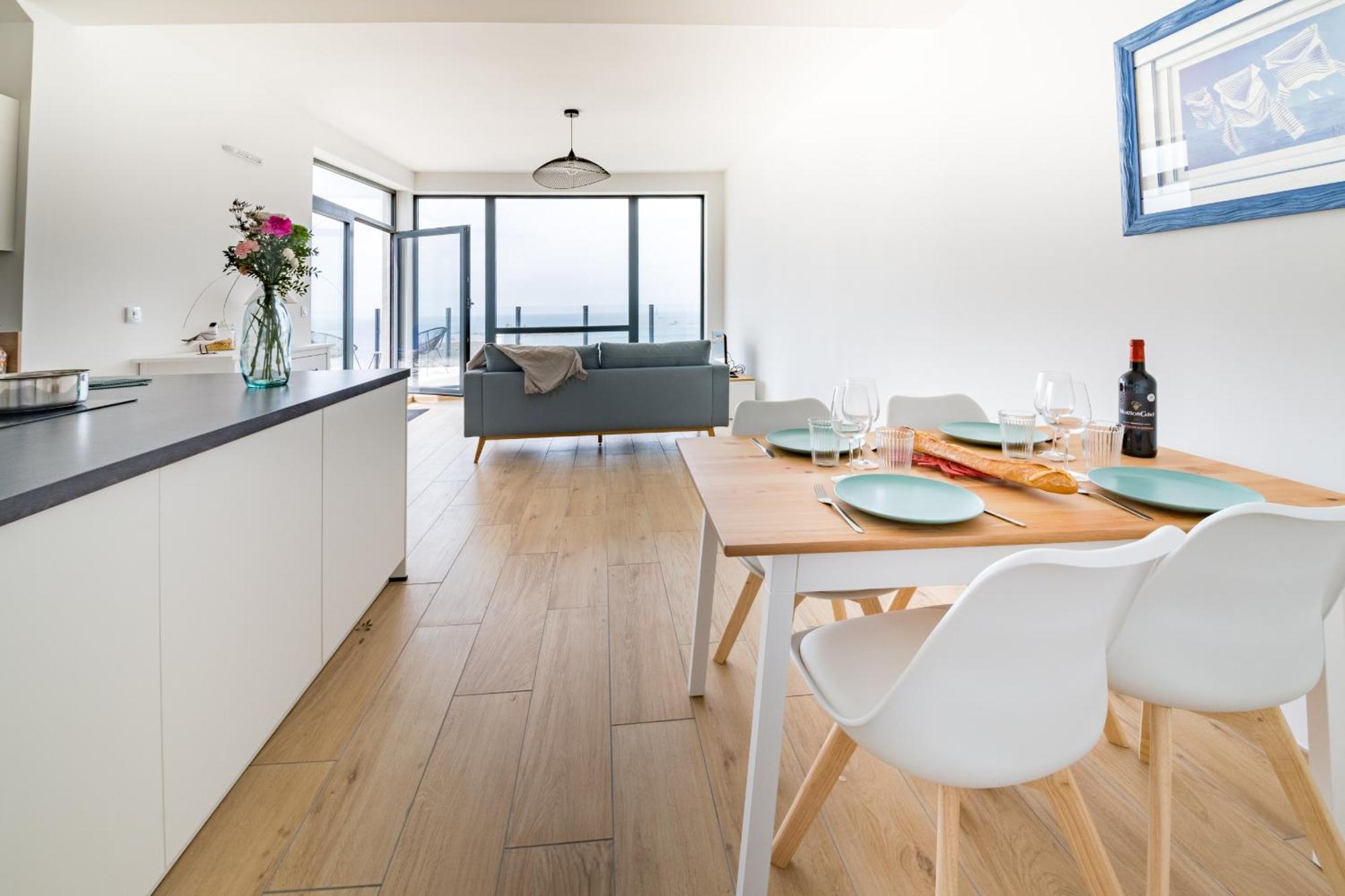 Ocean View - Luxueux T3 Avec Magnifique Vue Mer Porspoder Exterior photo