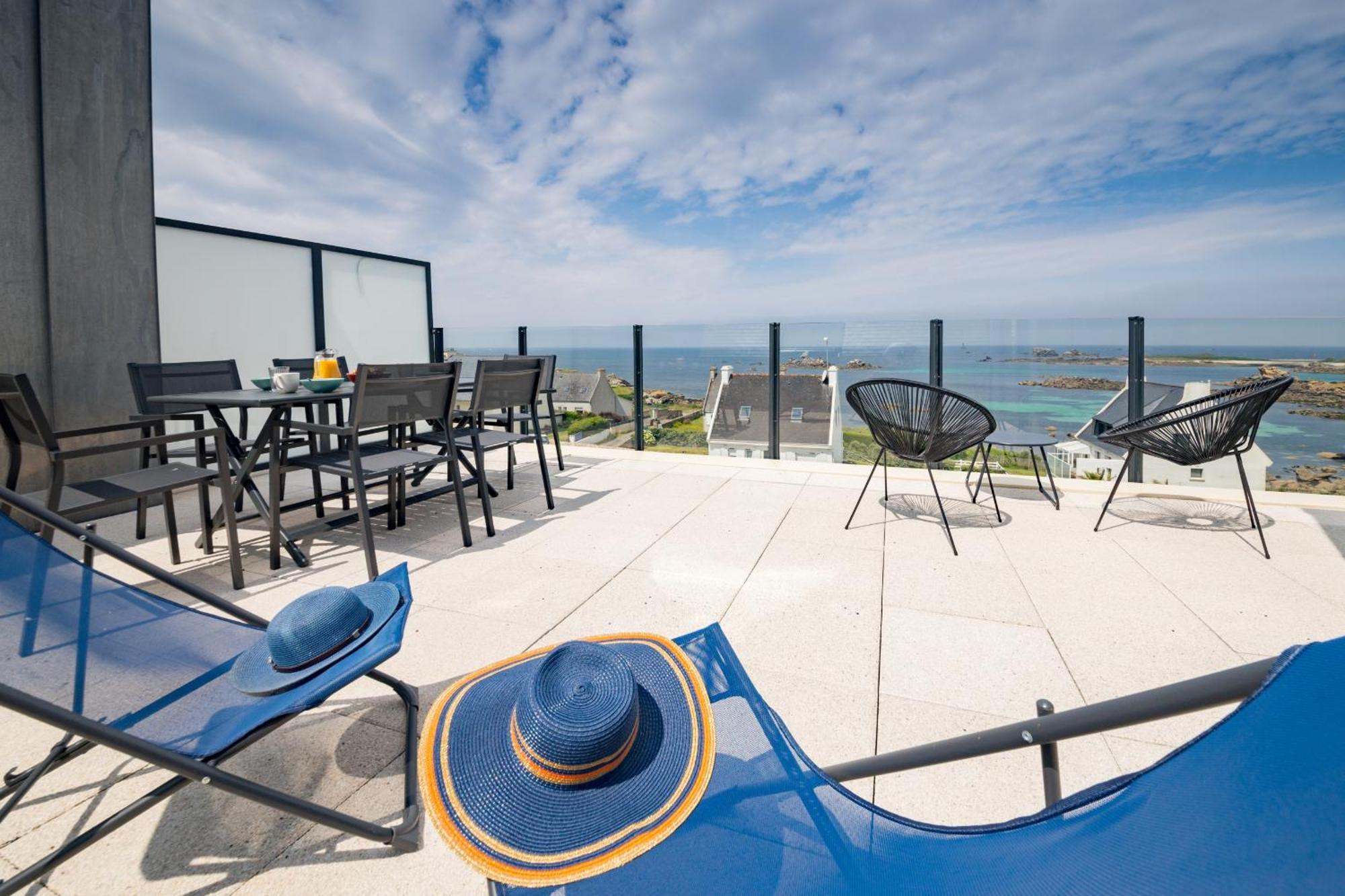 Ocean View - Luxueux T3 Avec Magnifique Vue Mer Porspoder Exterior photo
